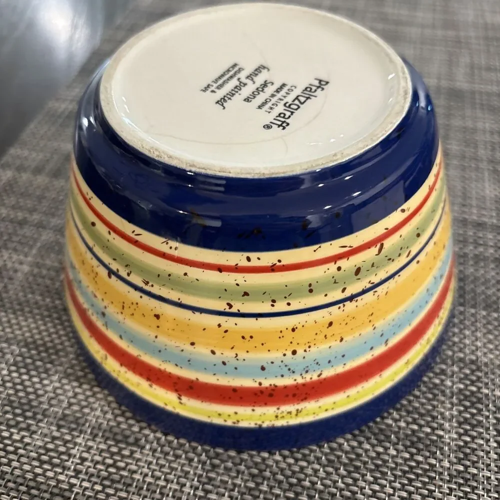 Pfaltzgraff Sedona Soup Cereal Bowl Hand Painted Southwest Colorful 6